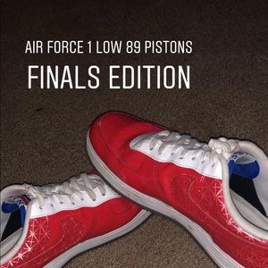Nike Air Force 1 Detroit Pistons 89 finals edition